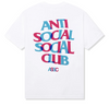 Anti Social Social Club "Blind Games"  White Tee
