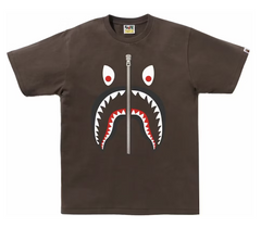 BAPE Mad Shark Face Brown Tee (BF)