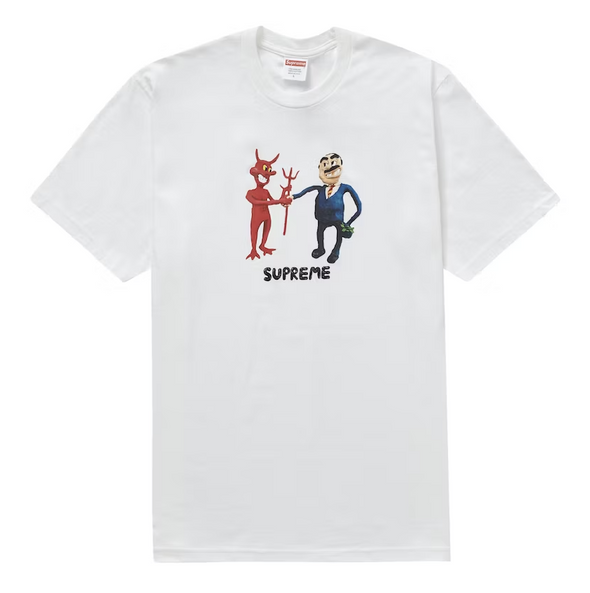 Supreme "Business" White Tee