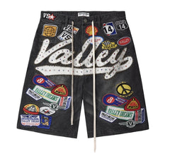 VALE BLACK 1980S JORTS