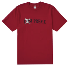 Supreme Skull Tee Red