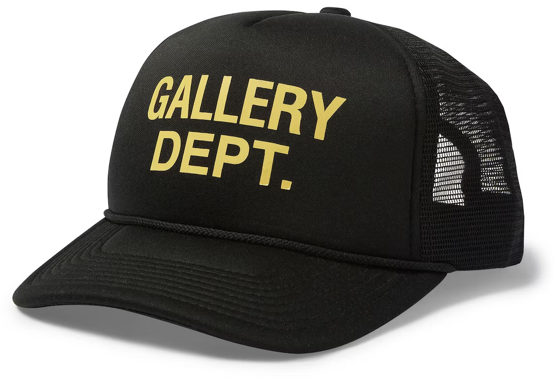 Gallery Dept Logo Black/Yellow Trucker Hat