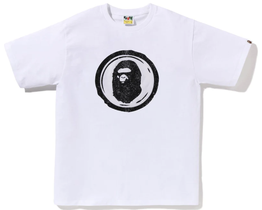 BAPE Japanese Seal White Tee