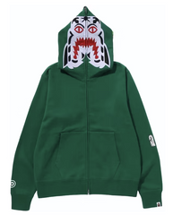 BAPE Tiger Green Camo Zip Up (FW23)