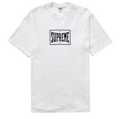 Supreme "Everlast" White Tee