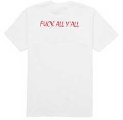 Supreme Split Tee (FW25) White