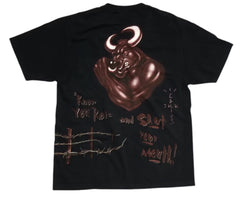 Travis Scott X WWE Know Your Role The Rock Tee Black