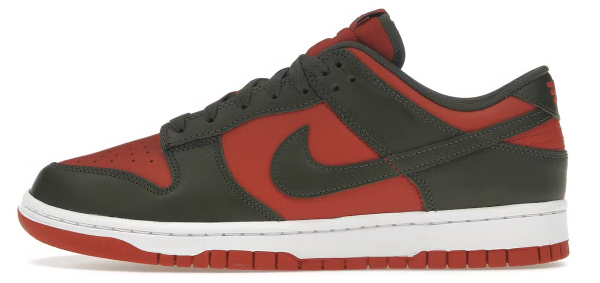Nike Dunk Low "Mystic Red Cargo Khaki"