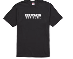 Supreme Split Tee (FW25) Black