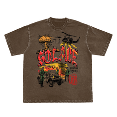 Solace Warzone Brown Tee