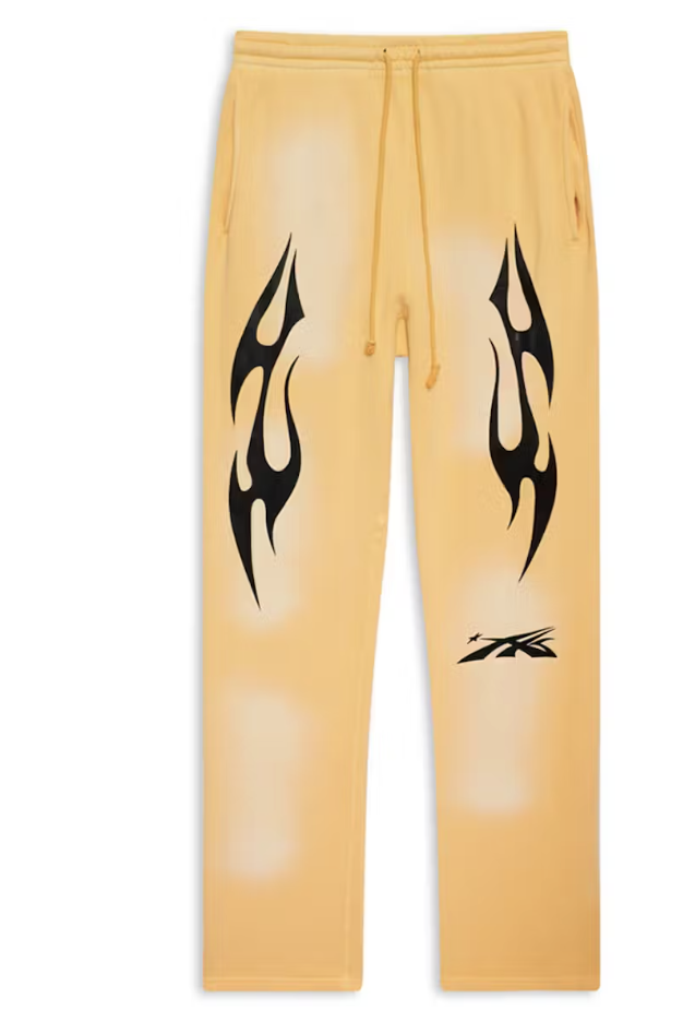 Hellstar Yellow Marathon Sweatpants