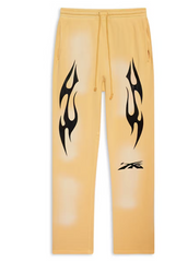 Hellstar Yellow Marathon Sweatpants