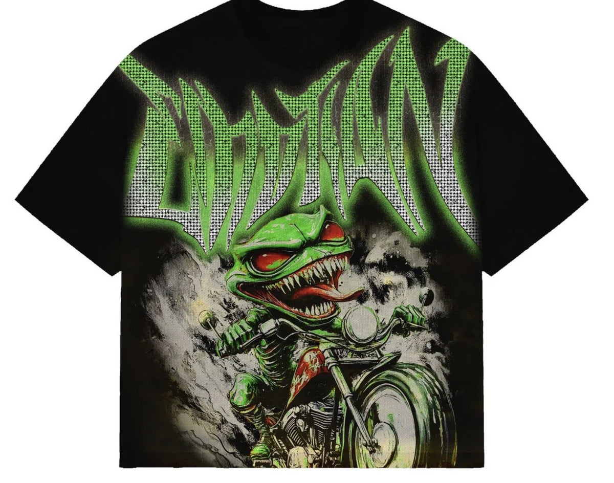 Mixed Emotion "Goblin" Rhinestone Tee