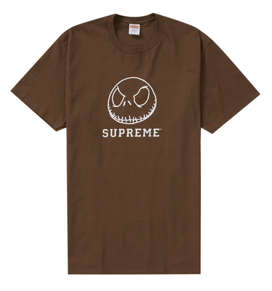 Supreme "Skeleton" Brown Tee