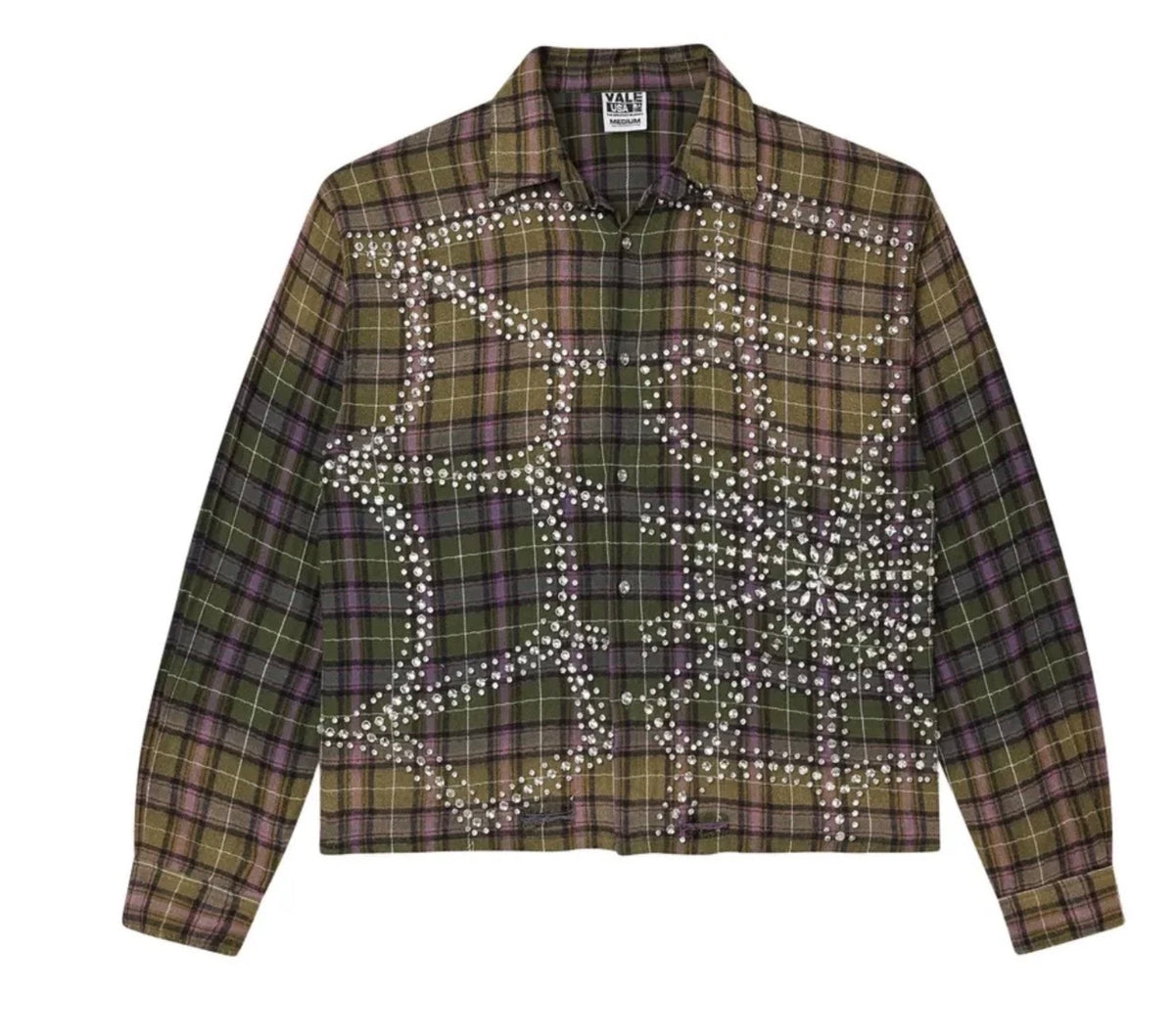 Vale Forever Green Fever Flannel