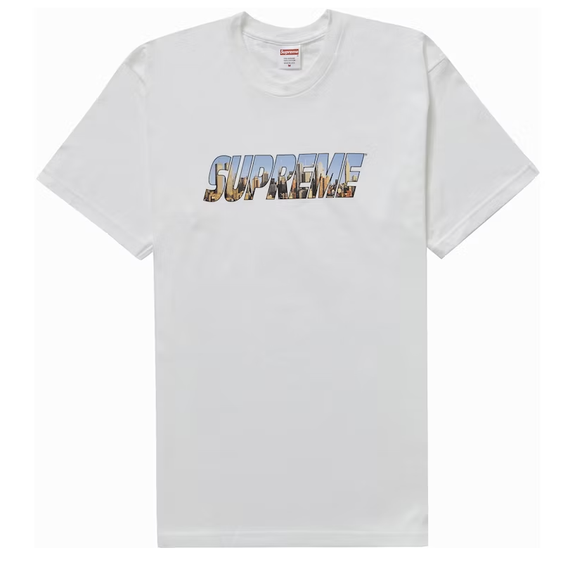 Supreme "Gotham" White Tee