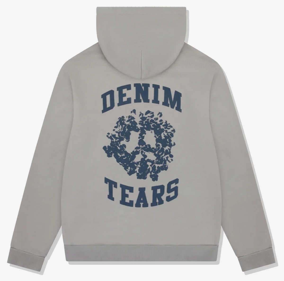 Denim Tears Denim University Zip Hoodie Grey