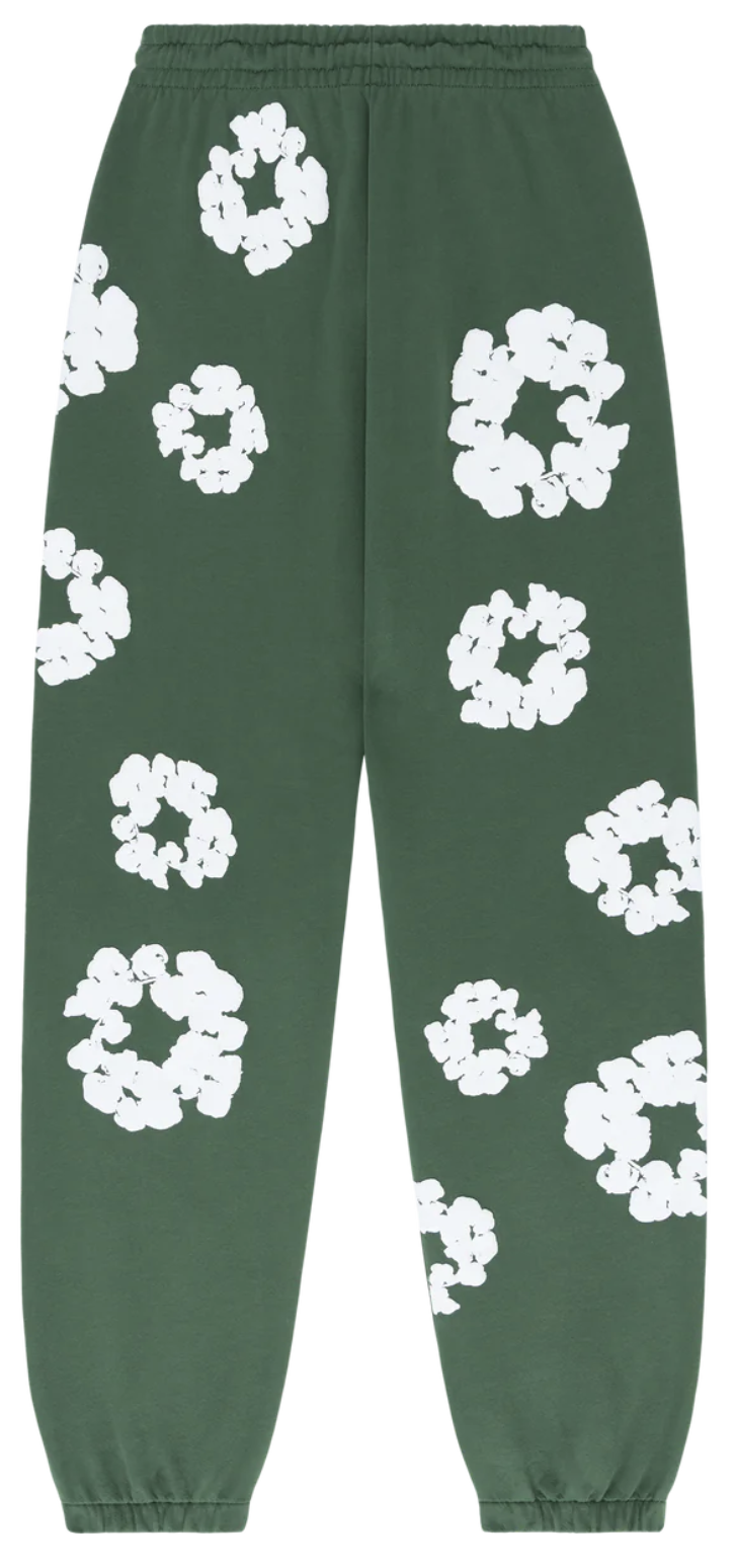 Denim Tears The Cotton Wreath Sweatpants Green