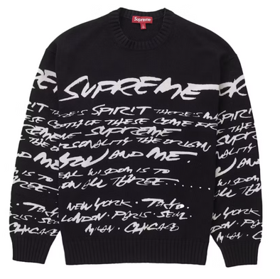 Supreme Futura Sweater Black
