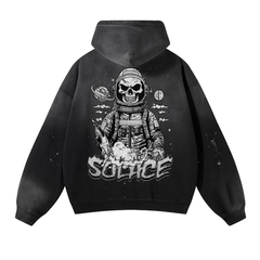 Solace Astronaut Black Wash Hoodie