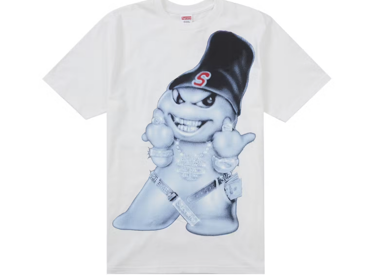 Supreme Snowman Tee White