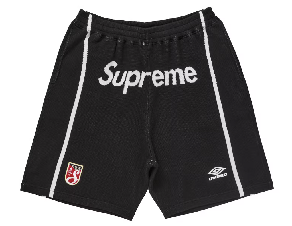 素敵でユニークな Short Soccer Knit Umbro Supreme Black Sneaker Timeless – ウェア