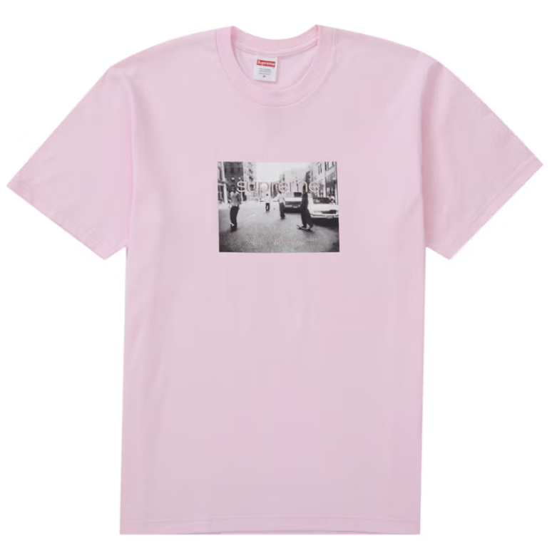 Supreme Crew 96 Tee Light Pink