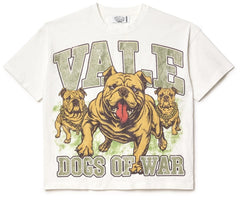 VALE WHITE WAR DOG BLING TEE