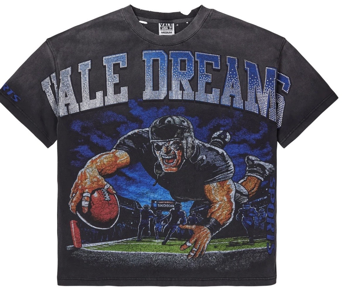 VALE GRIDIRON BLING TEE