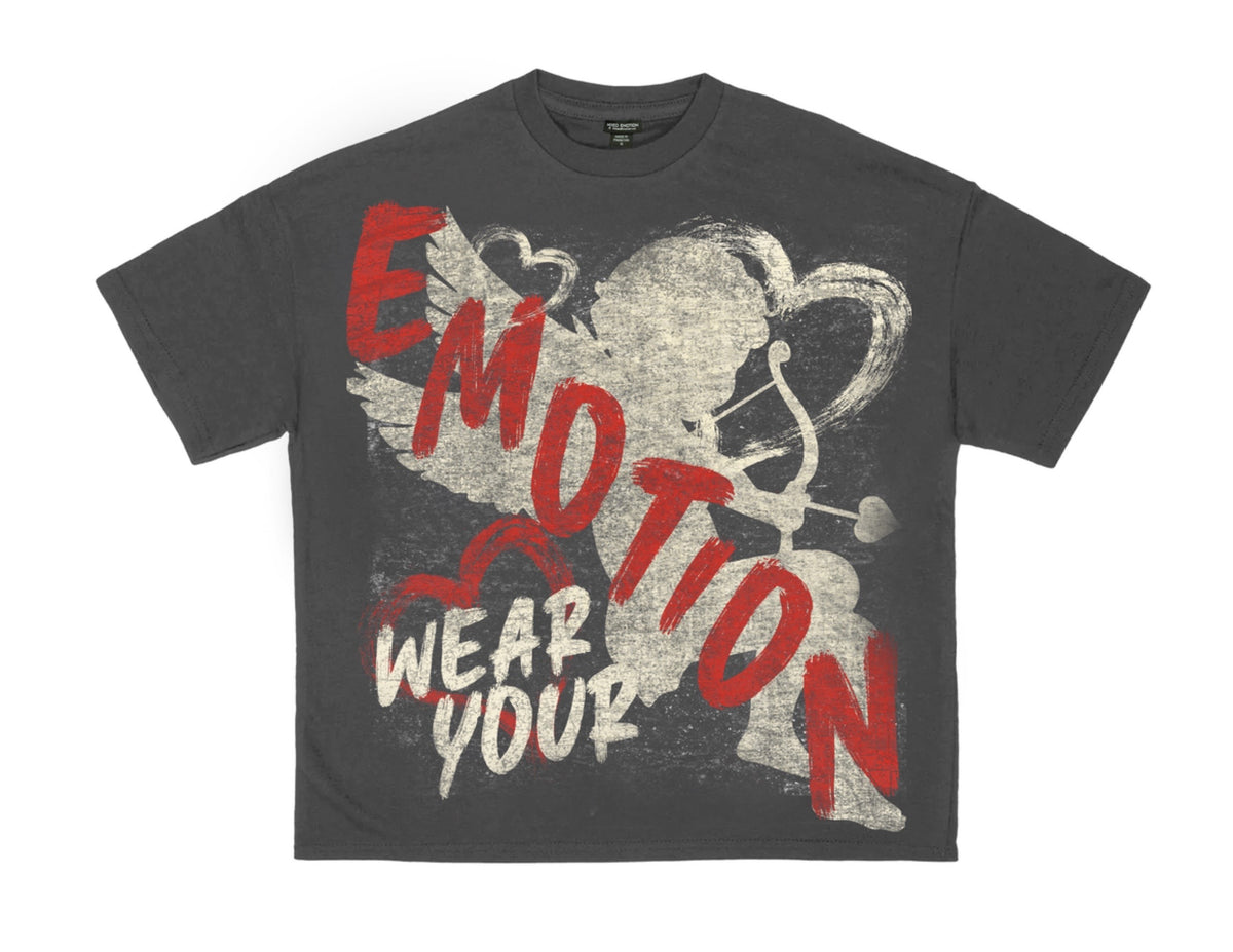 Mixed Emotion Grey "Emotion" Tee