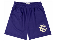 Eric Emanuel "Purple Off White" Mesh Shorts