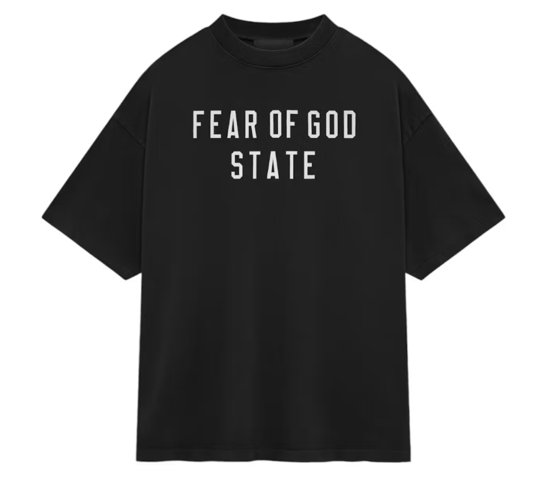 FOG Essentials Heavy Crewneck Tee Black