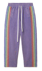 VALE PURPLE CRYSTAL SWEATS