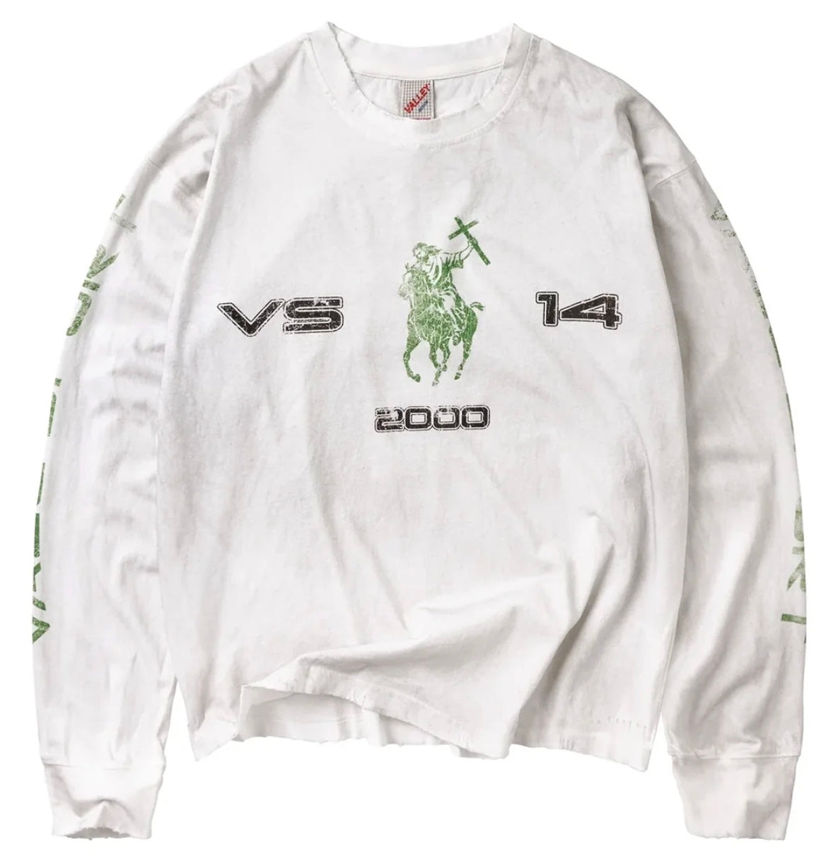VALE FOREVER CRUSADER L/S TEE WHITE