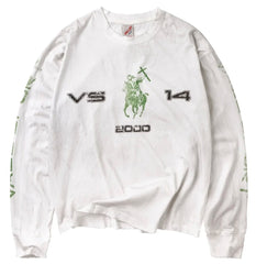 VALE FOREVER CRUSADER L/S TEE WHITE