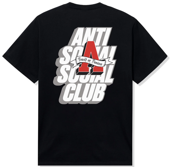 Anti Social Social Club "Easy A" Black Tee