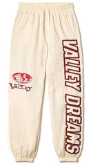 VALE CREAM OLYMPIC TRACK PANTS