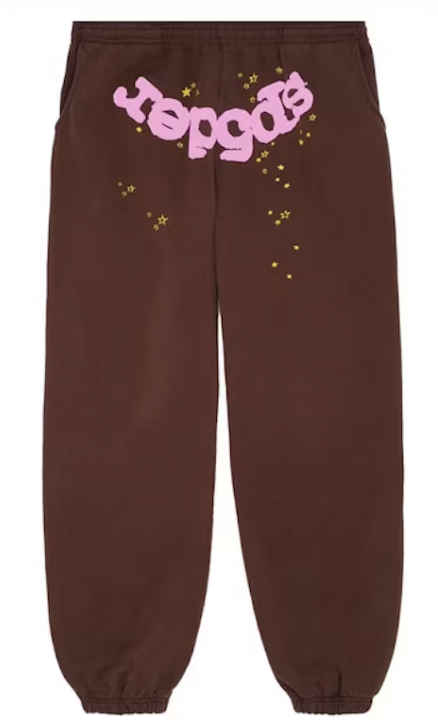 Sp5der Classic Sweatpant Brown