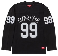 Supreme 99 L/S Football Top Black