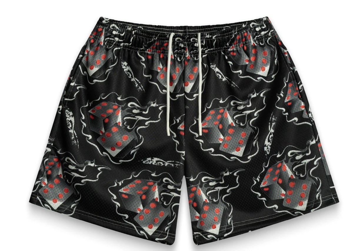 Bravest Studios Black Dice Shorts