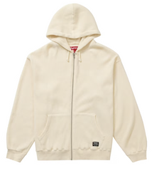 Supreme Hooded Zip Up Thermal Natural
