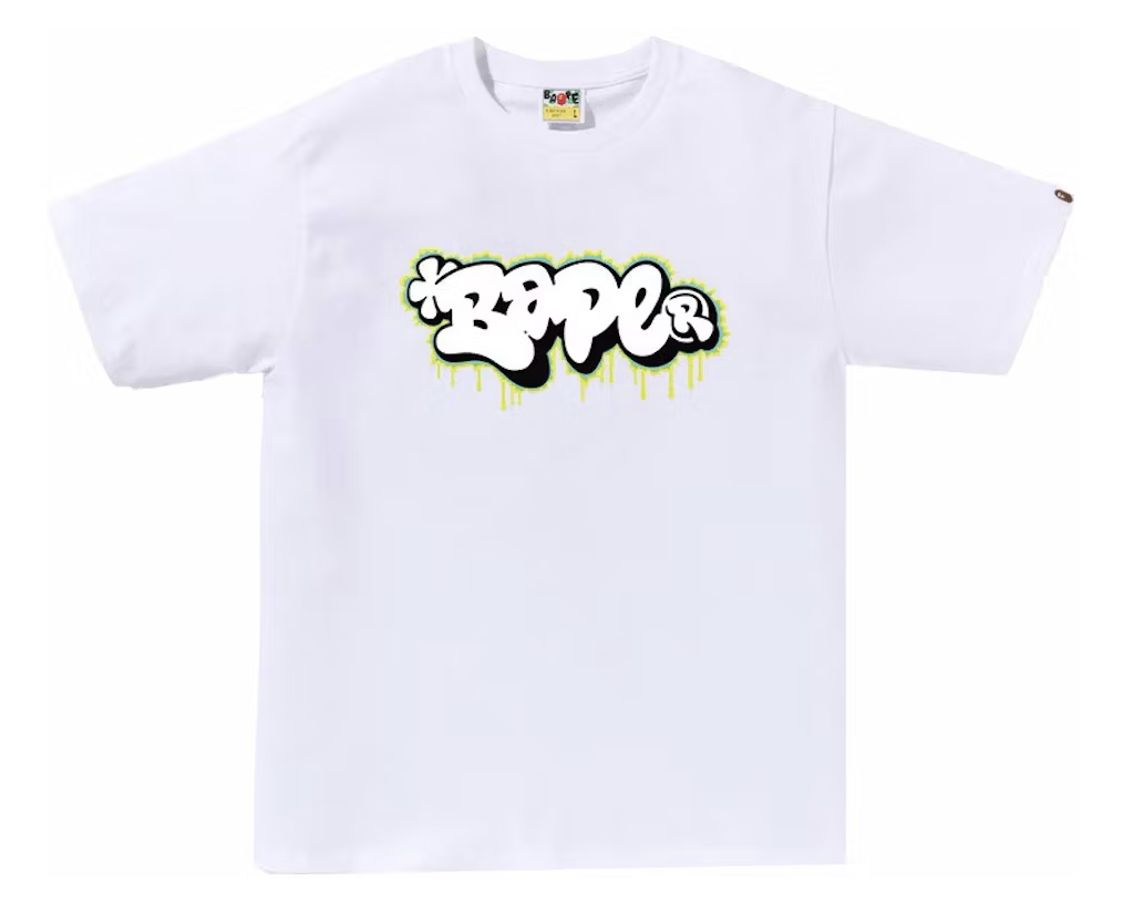 BAPE Graffiti Logo White Tee (BF)