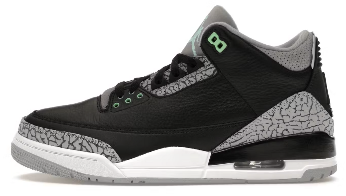 Jordan 3 "Green Glow"