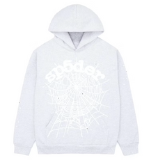 Sp5der Web Hoodie Heather Grey