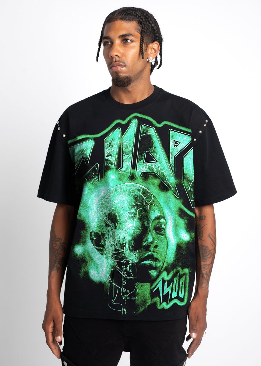 Guapi Obsidian Black Slime Tee