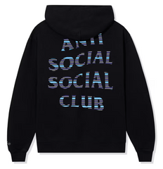 ASSC x Fragment Design Logo Hoodie - Black/Blue