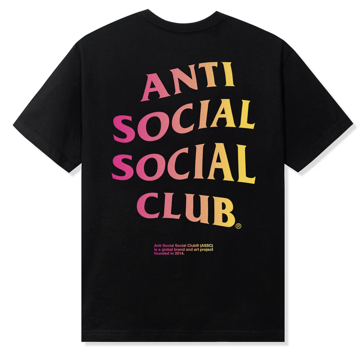 Anti Social Social Club "Indoglo" Black Tee