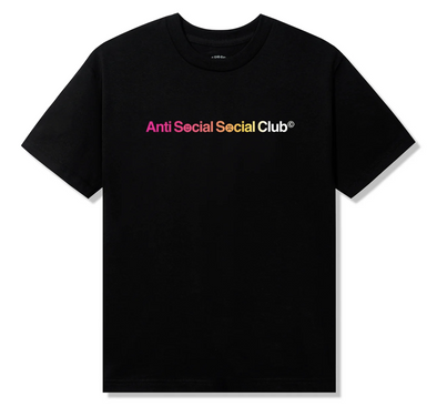 Anti Social Social Club "Indoglo" Black Tee