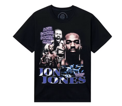 Anti Social Social Club x UFC "Jon Jones" Black Tee