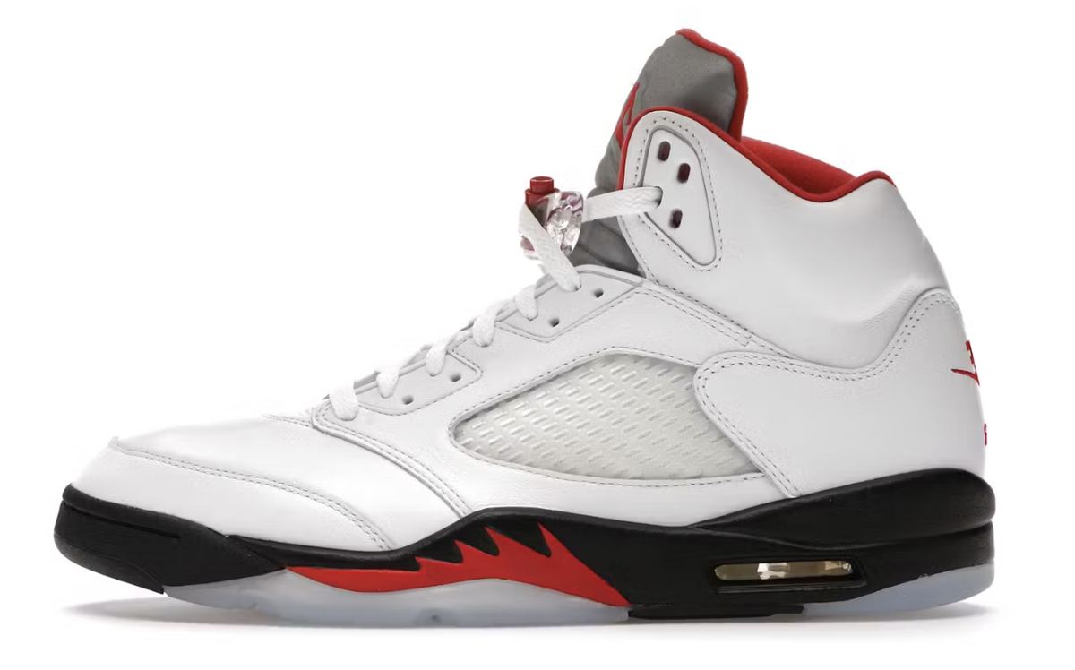 Jordan 5 "Fire Red Silver Tongue" Pre-Owned